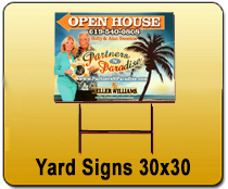 Yard Signs 30x30 - Yard Signs & Magnetic Business Cards | Cheapest EDDM Printing